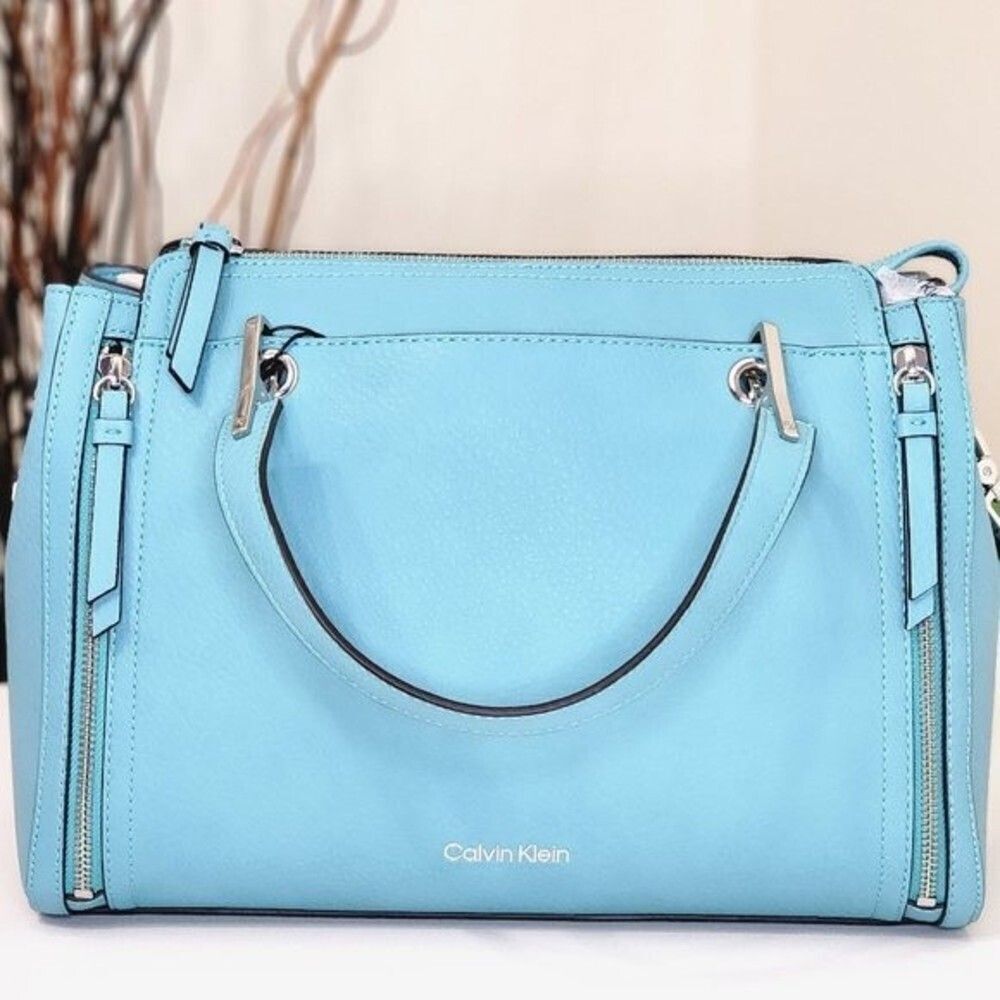 NEW! Women's Calvin Klein Reyna Satchel Crossbody Hand Bag